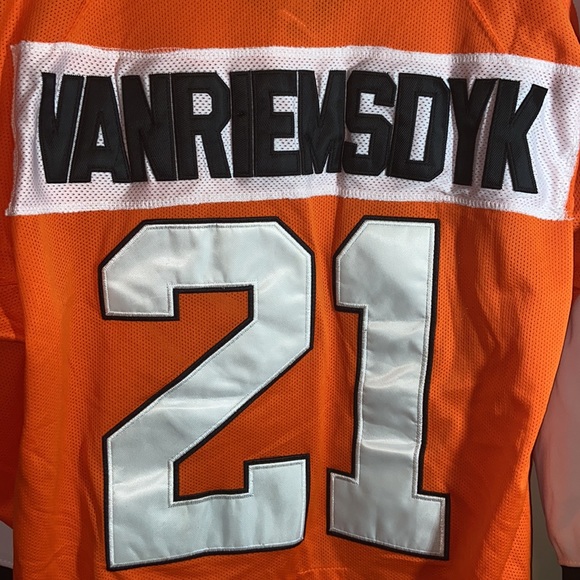 Philadelphia Flyers Van Riemsdky sz 48 Hockey Jersey Flight Strap - Picture 2 of 8